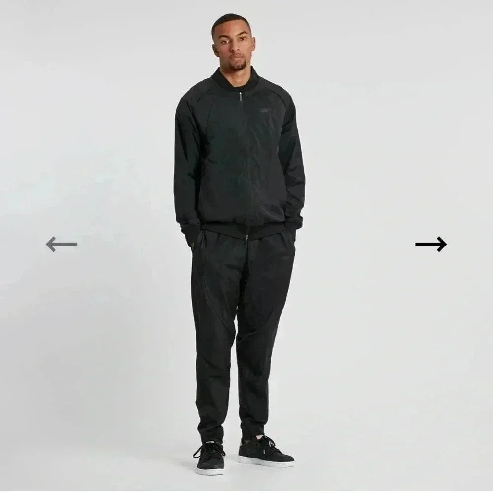 AIR JORDAN WINGS WOVEN MENS JACKET Sz Small‎
